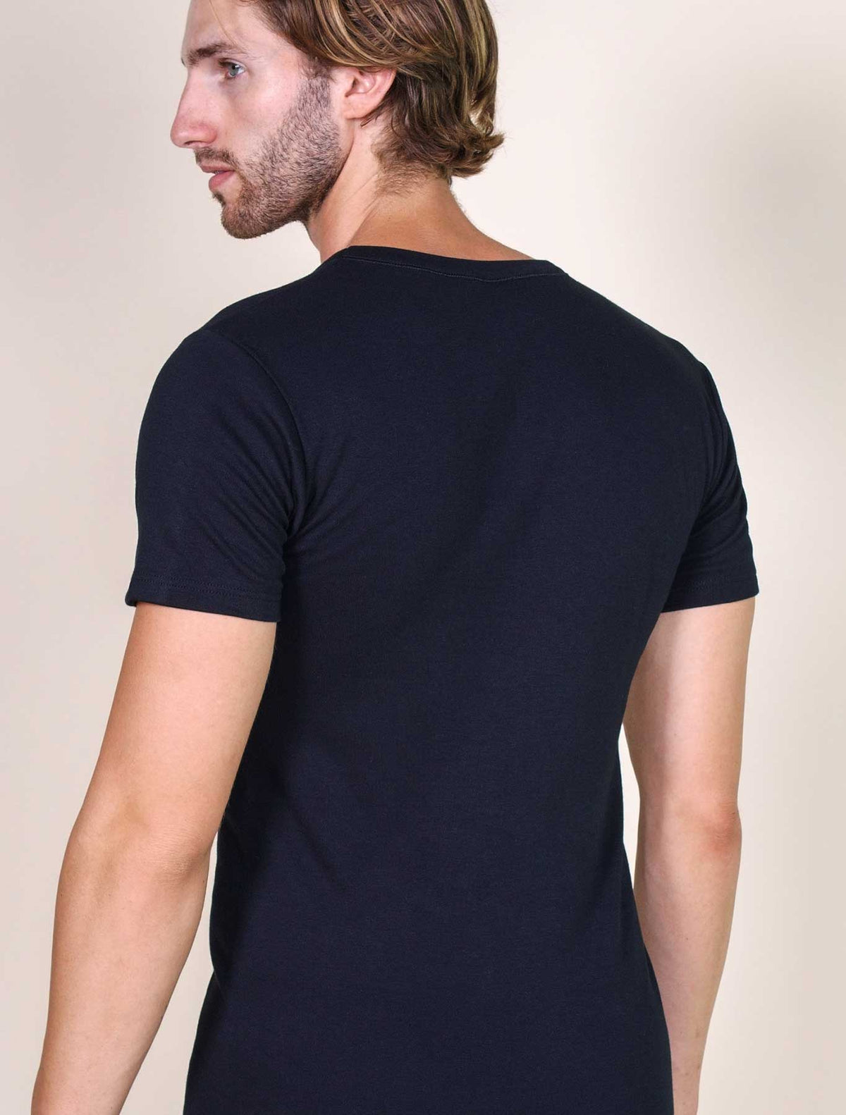 T-shirt uomo cotone felpato