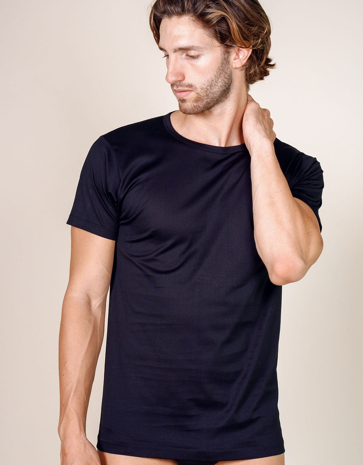T-shirt homme fil d’écosse jersey