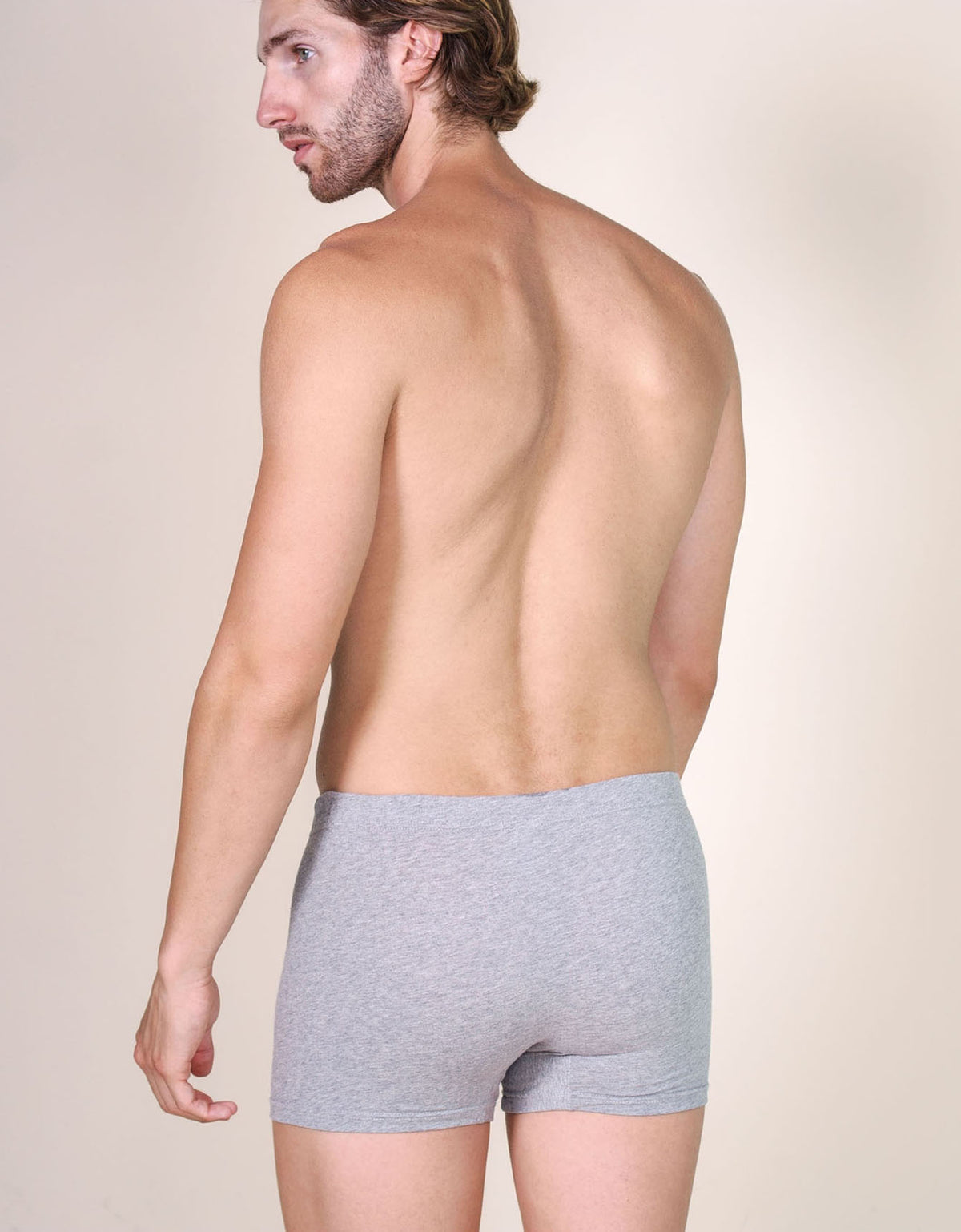 Boxer uomo cotone elasticizzato * Grigio