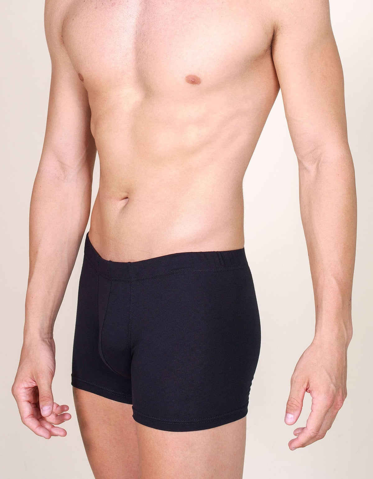 Boxer uomo cotone elasticizzato * Nero