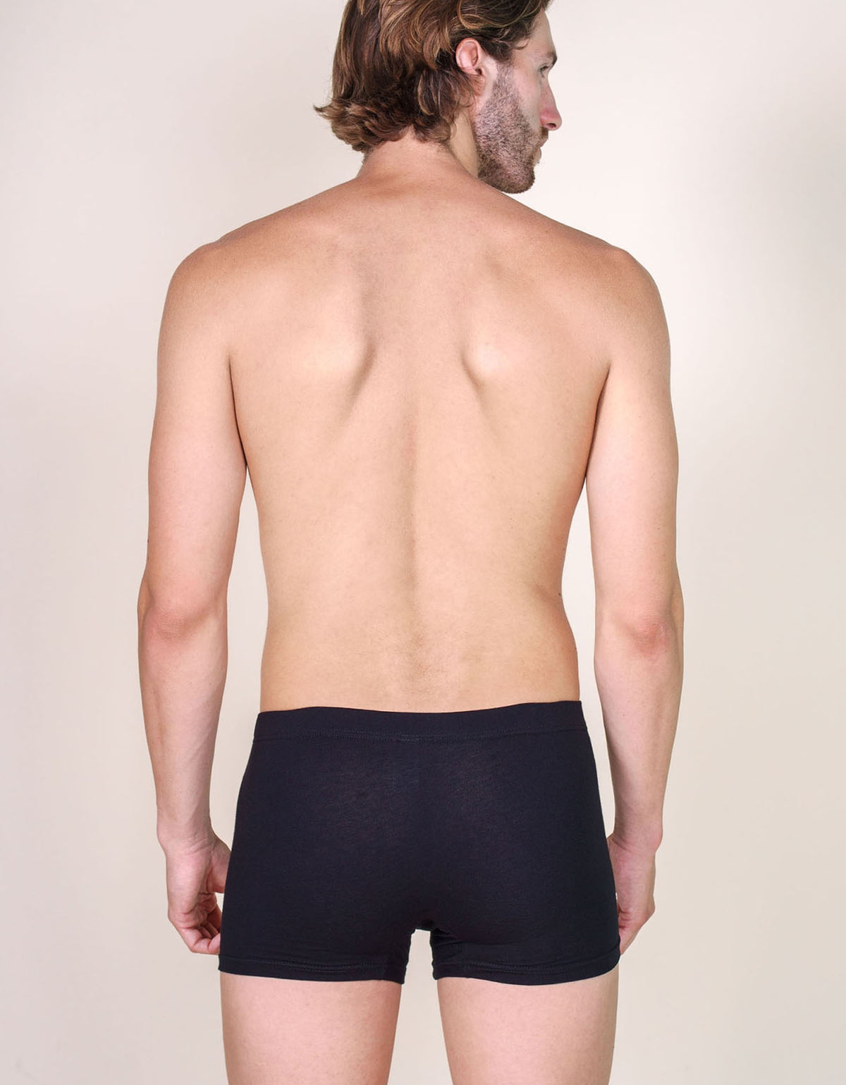 Boxer uomo cotone elasticizzato * Nero