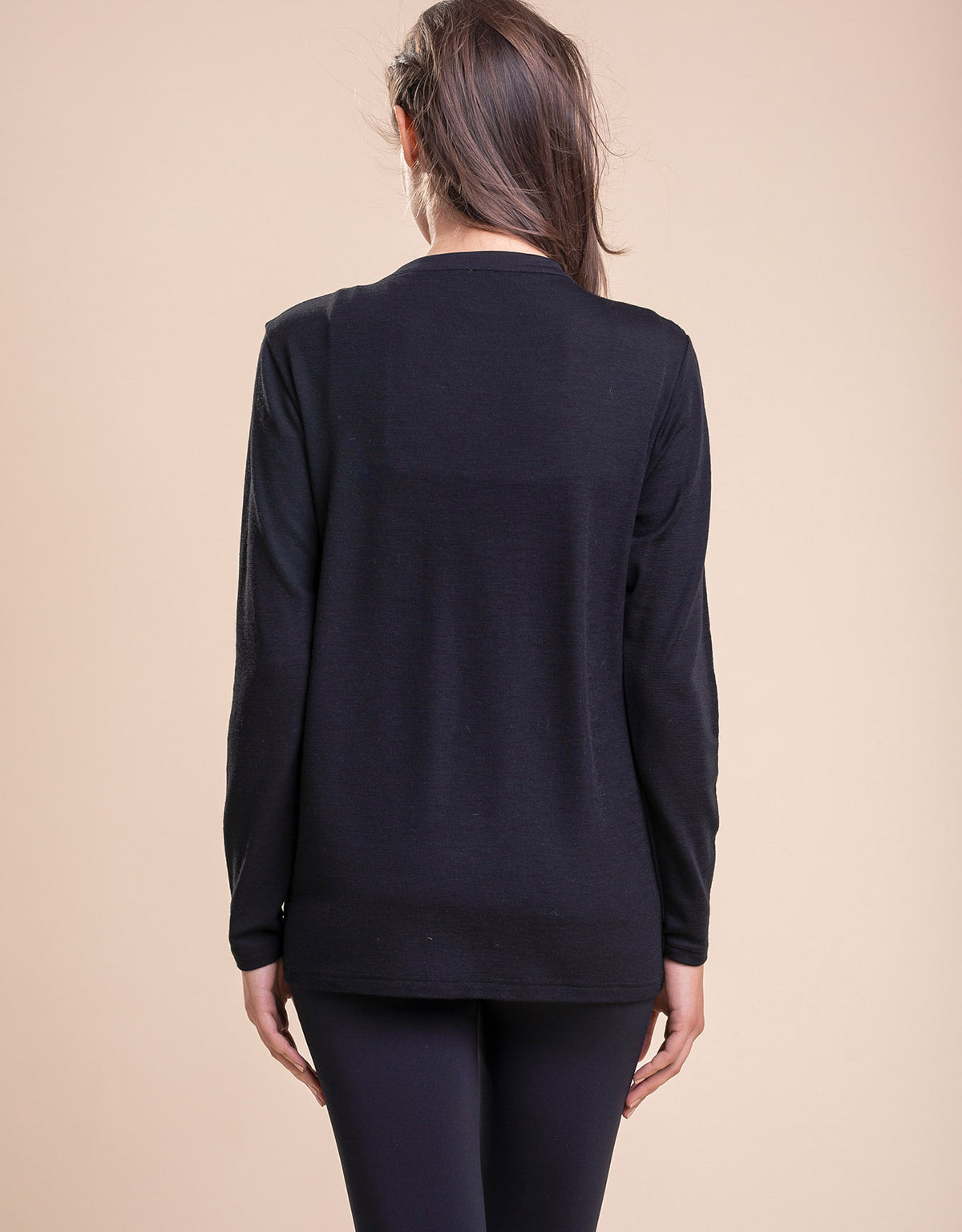 Cardigan lana seta paillettes