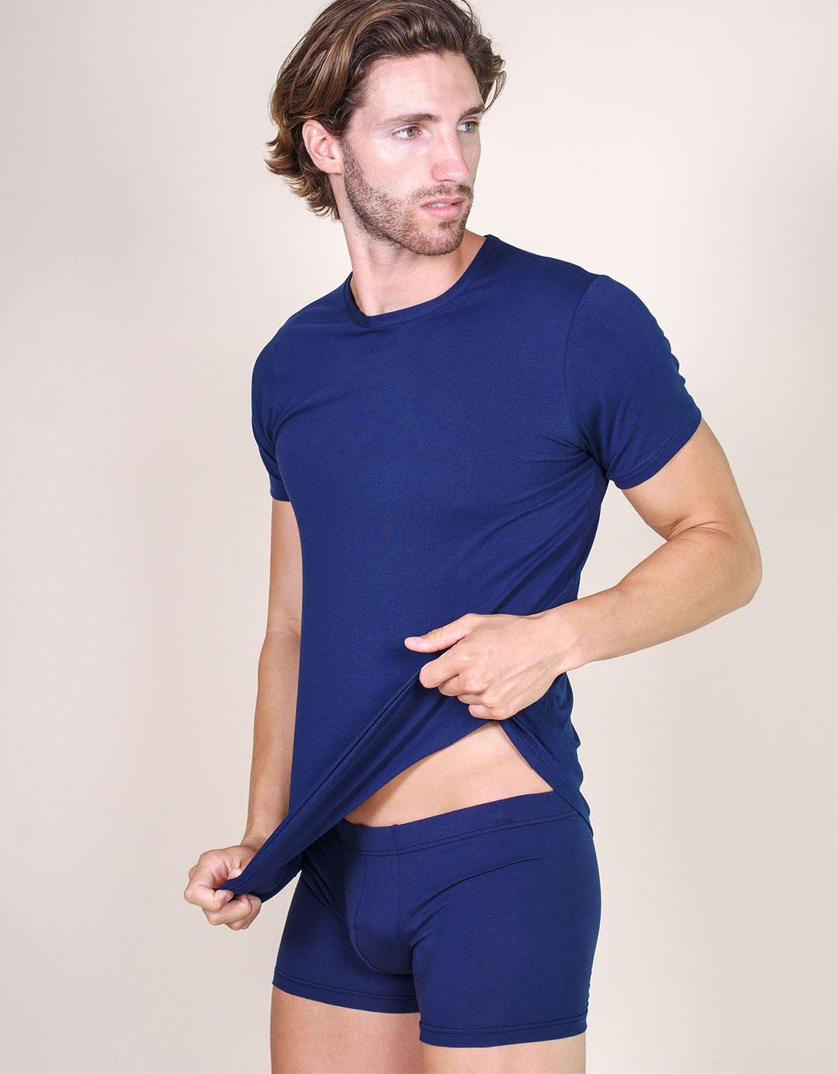 T-shirt uomo cotone elasticizzato