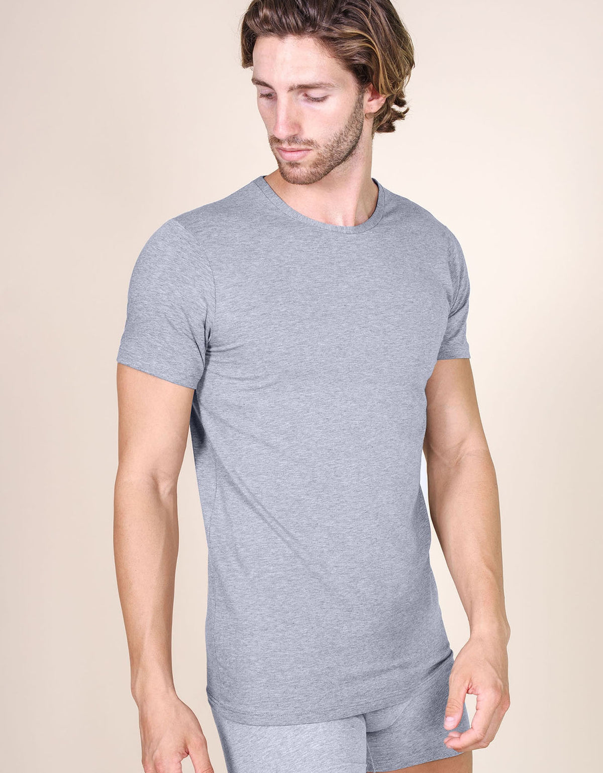 T-shirt uomo cotone elasticizzato