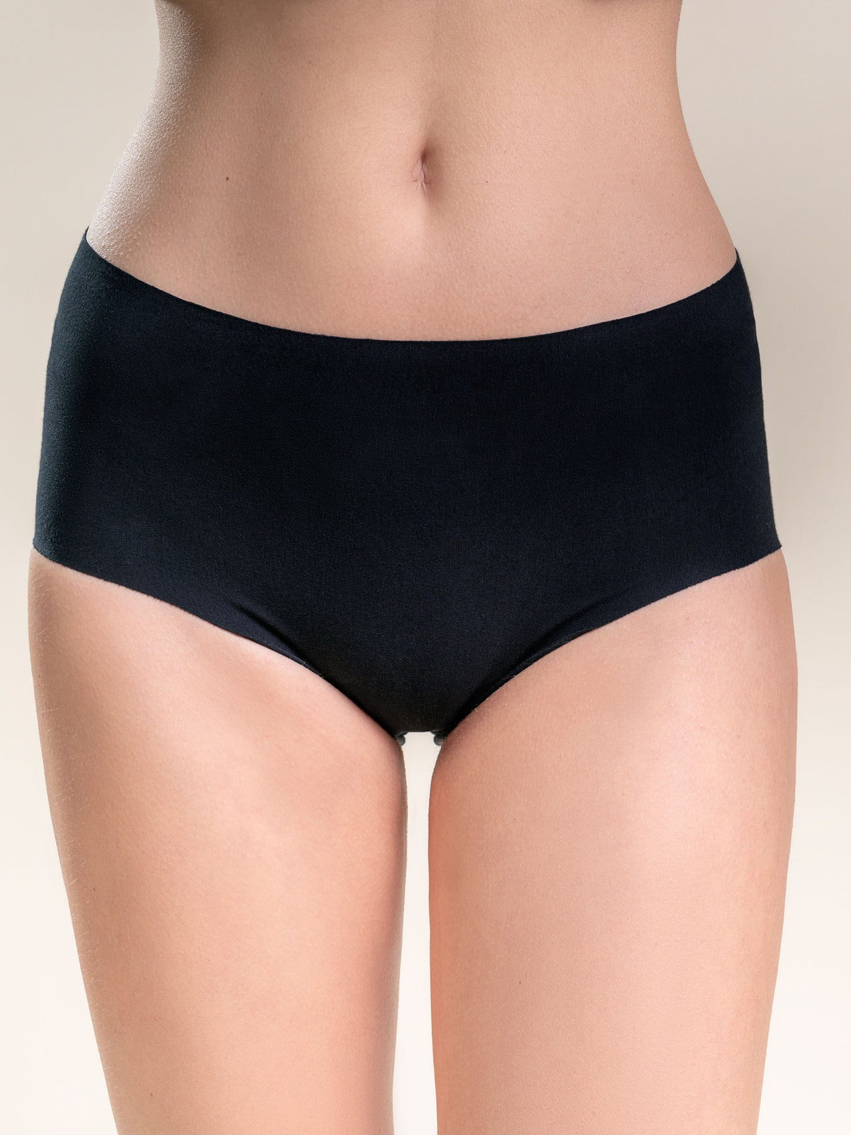 Slip alto cotone taglio vivo