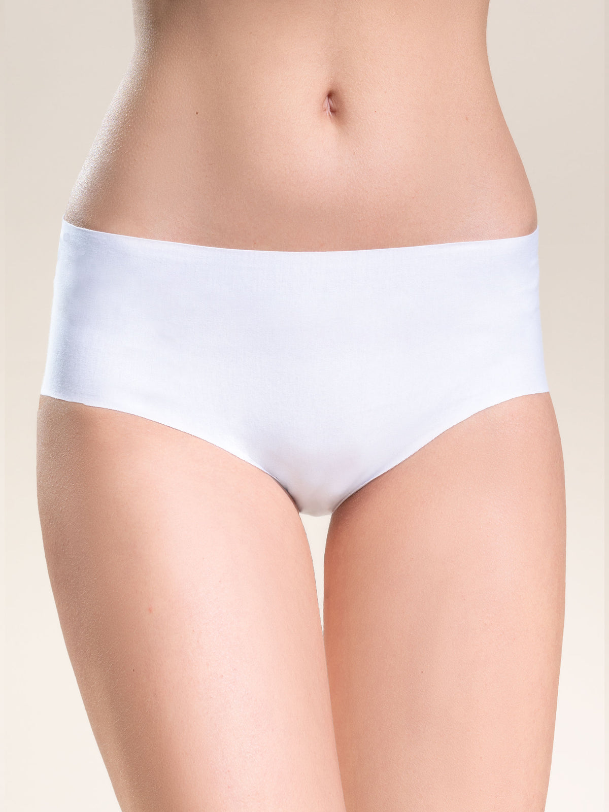 Raw cut cotton high briefs * Bianco