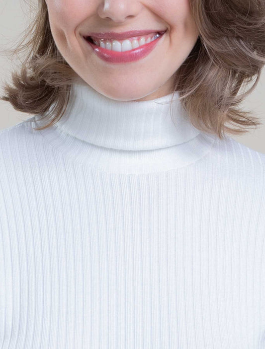 Dolcevita smanicato tricot costa