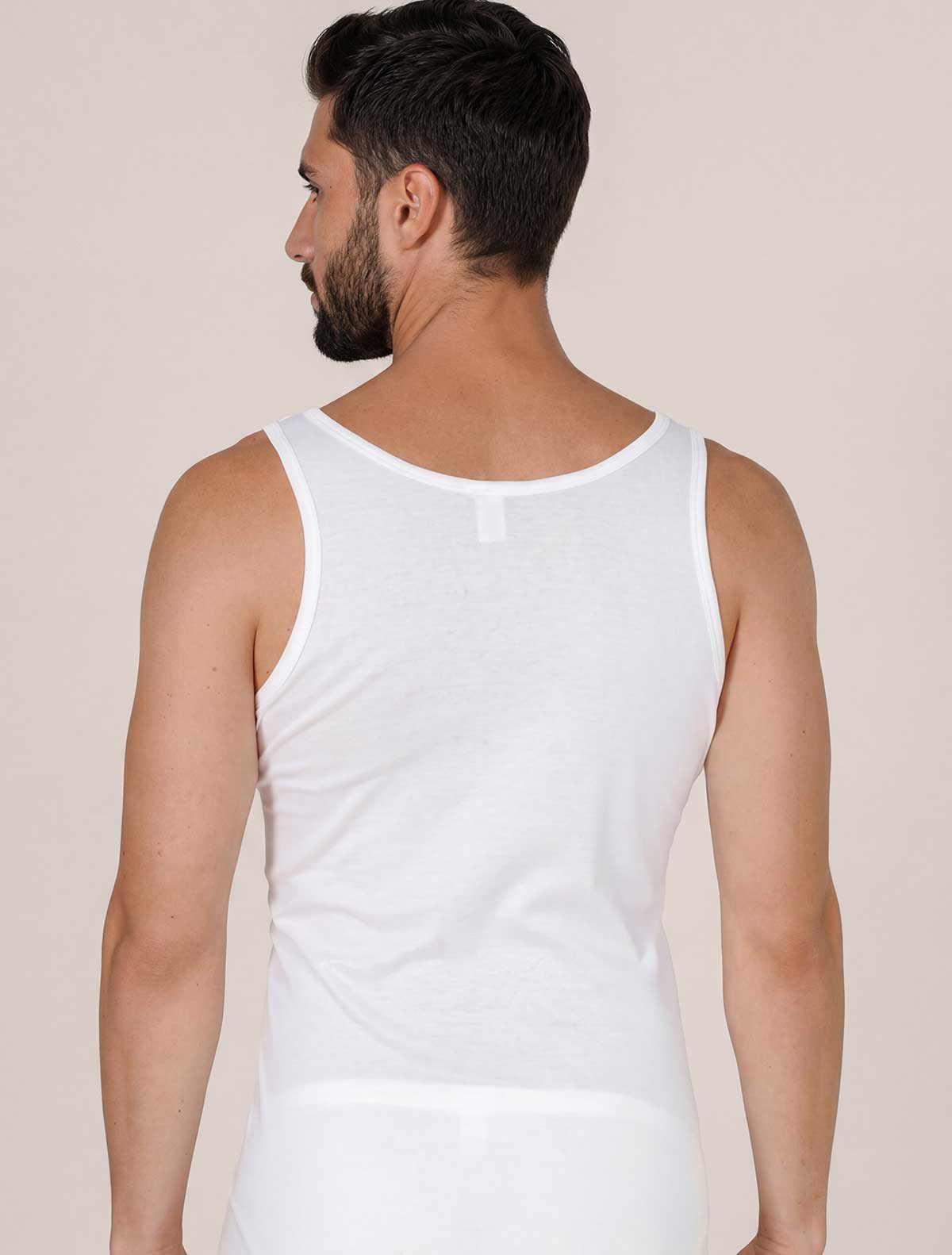 Men’s lisle cotton tank top * Men’s lisle cotton tank top