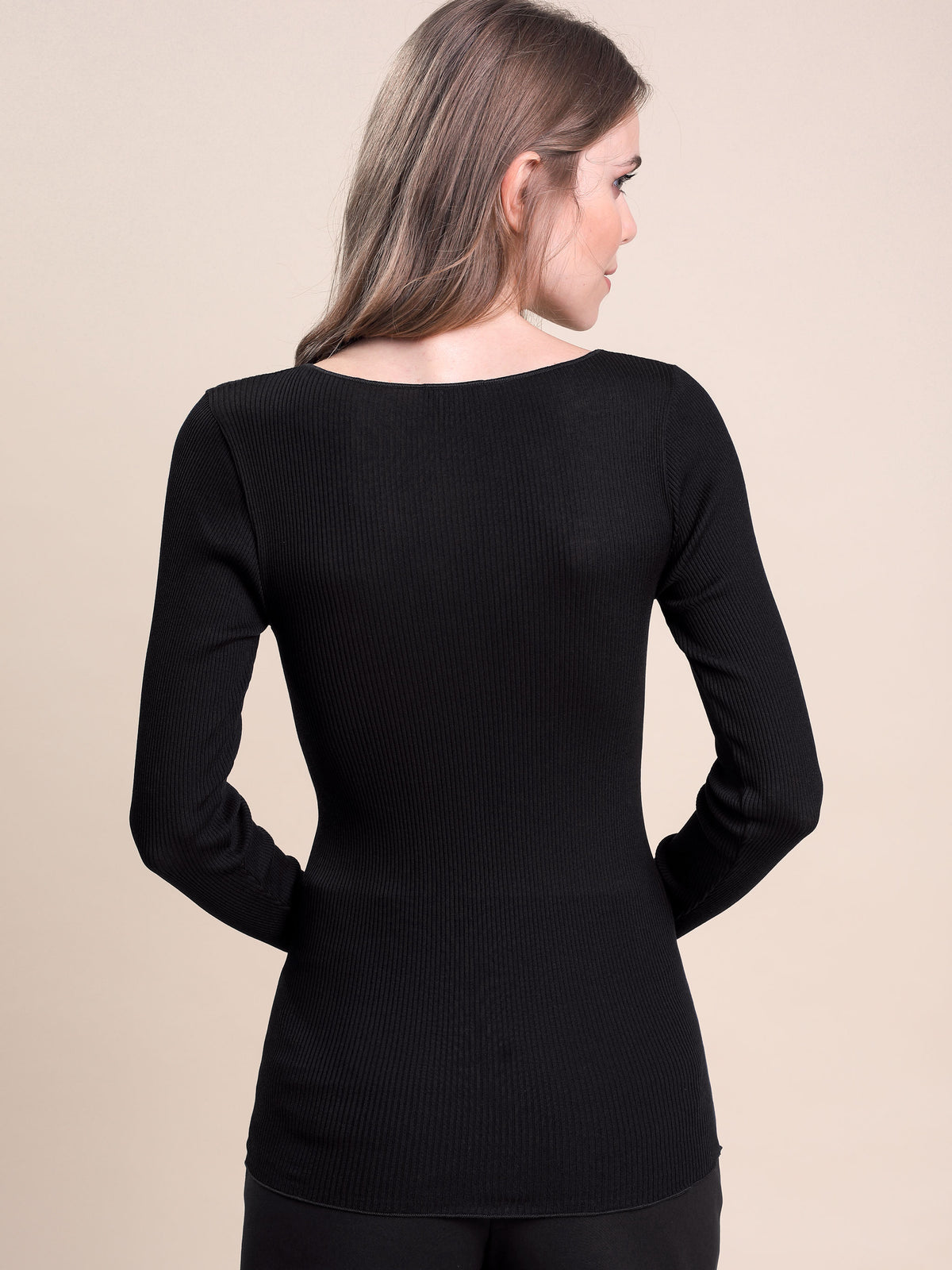 Maglia Lidia seta cotone girocollo