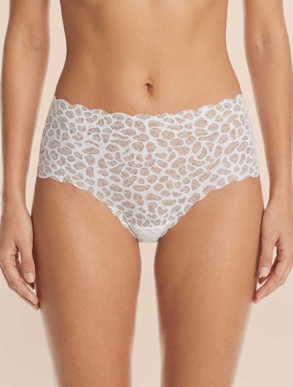 Culotte tulle taglio vivo * Bianco