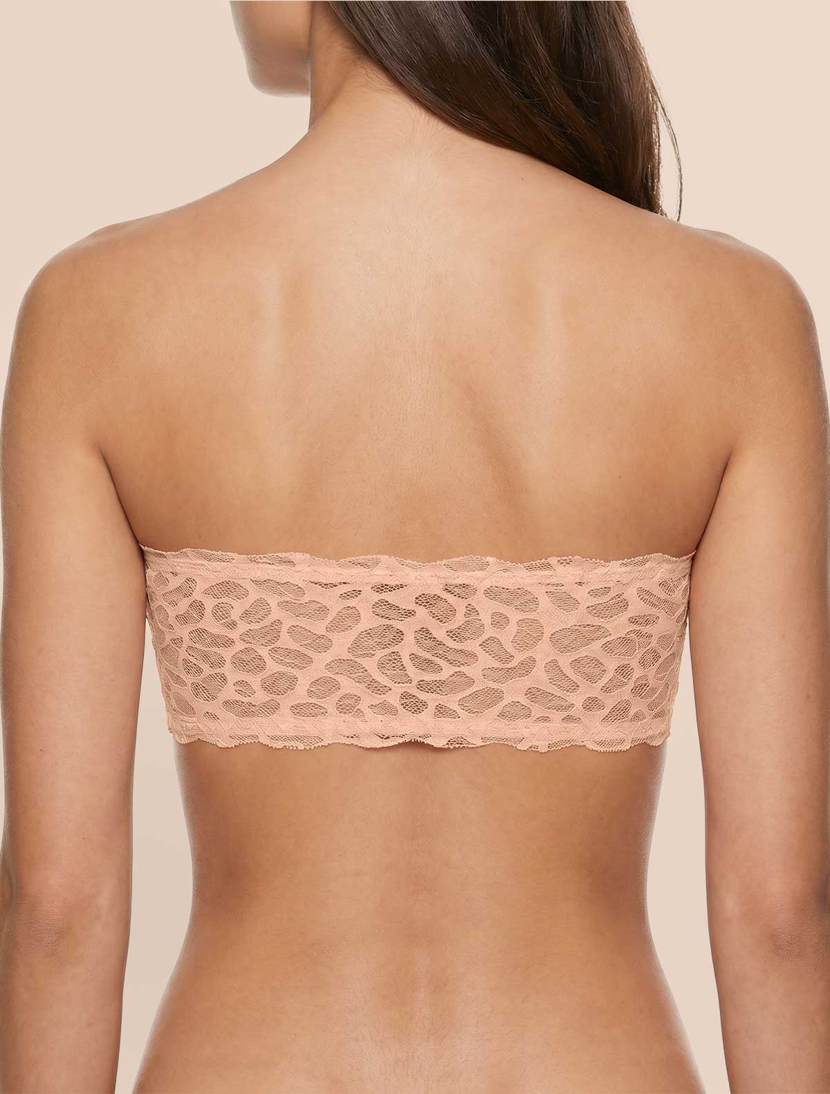 Soutien-gorge bandeau tulle coupe brute * Nudo