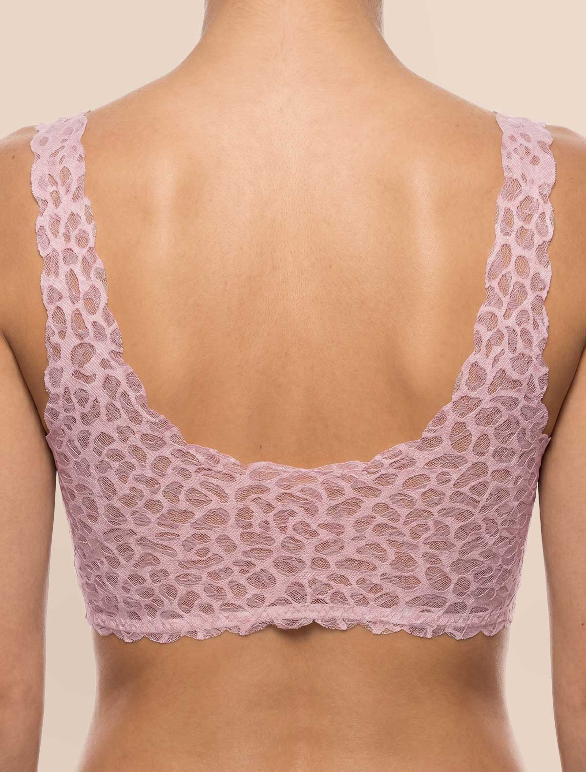 Brassière tulle coupe brute * Rosa