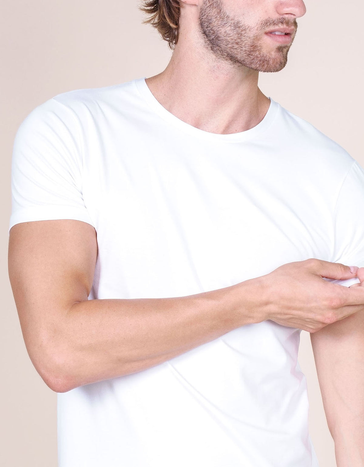 T-shirt uomo cotone elasticizzato