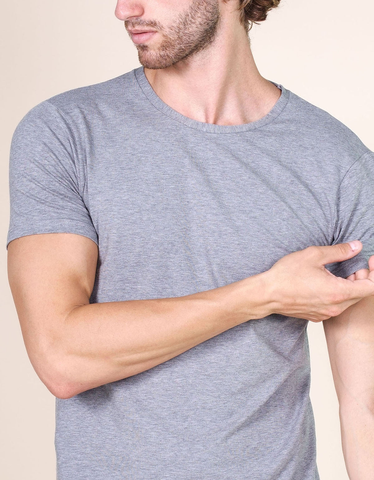 T-shirt uomo cotone elasticizzato