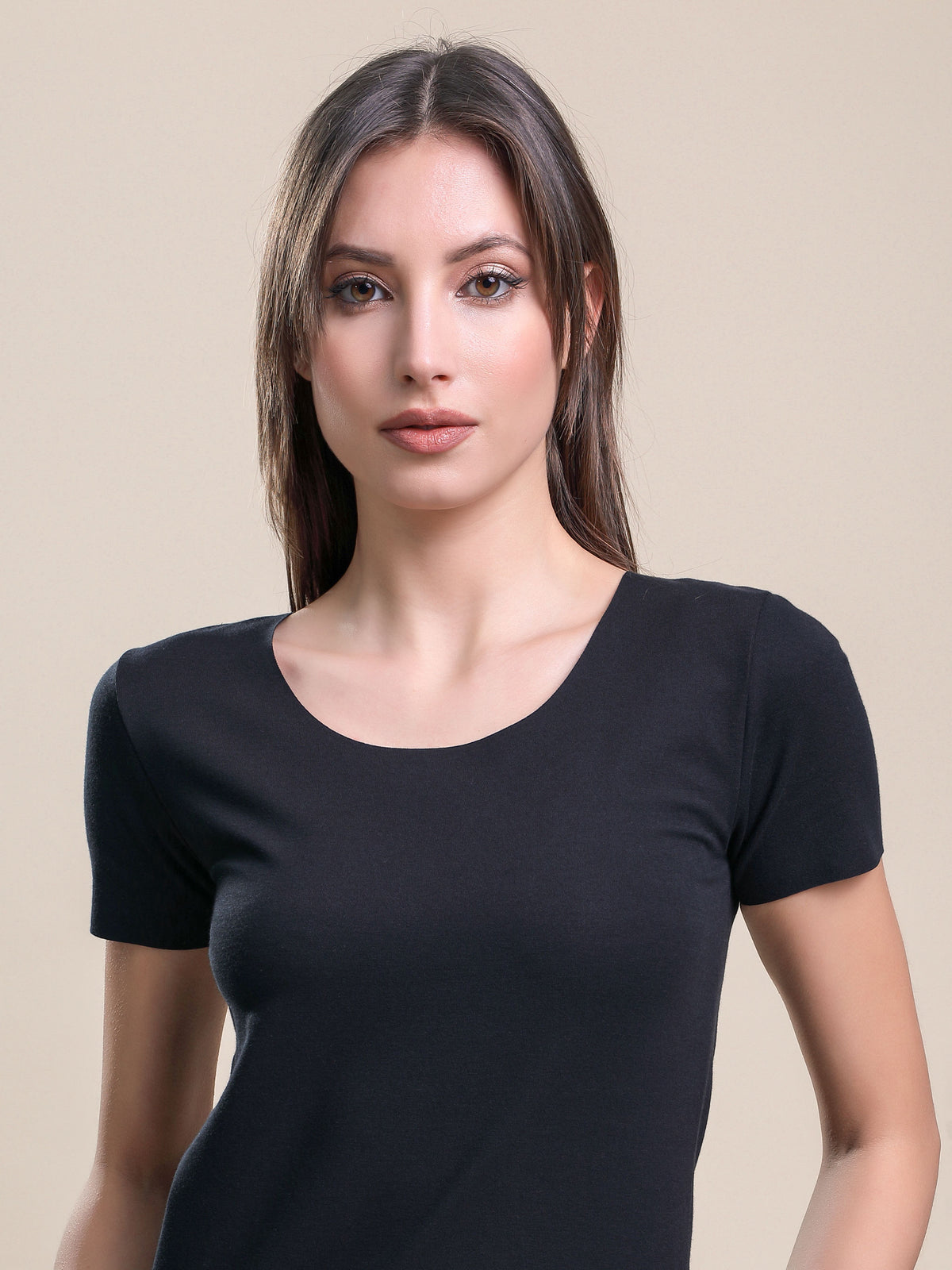 T-shirt cotone taglio vivo