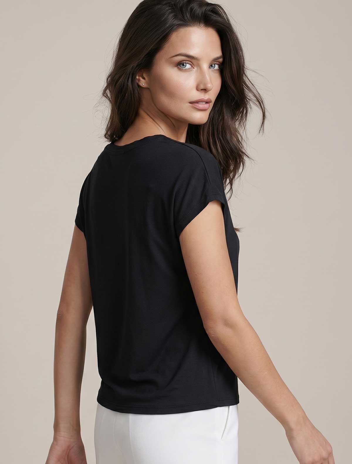T-shirt Diana en bambou * Nero