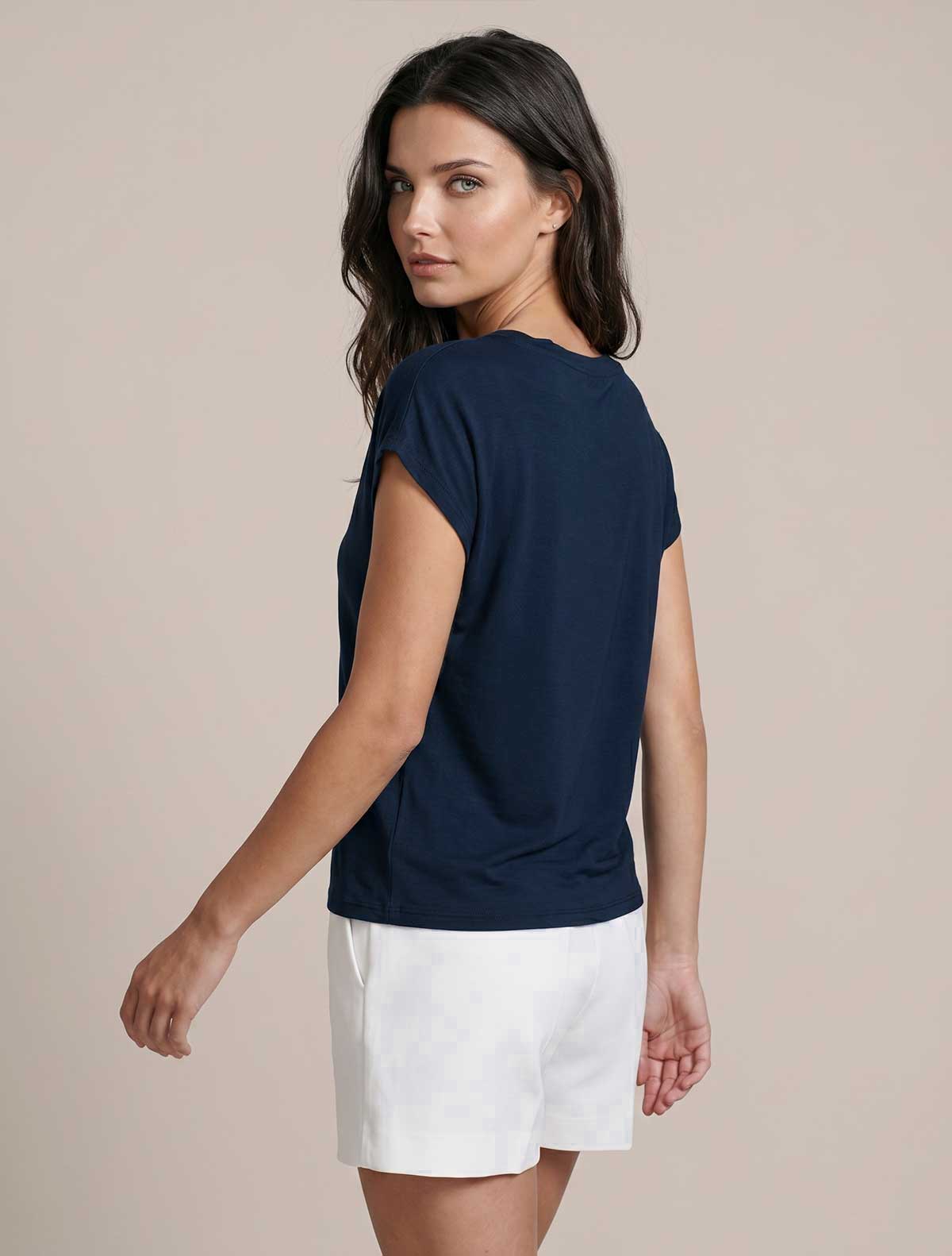 T-shirt Diana en bambou * Blu