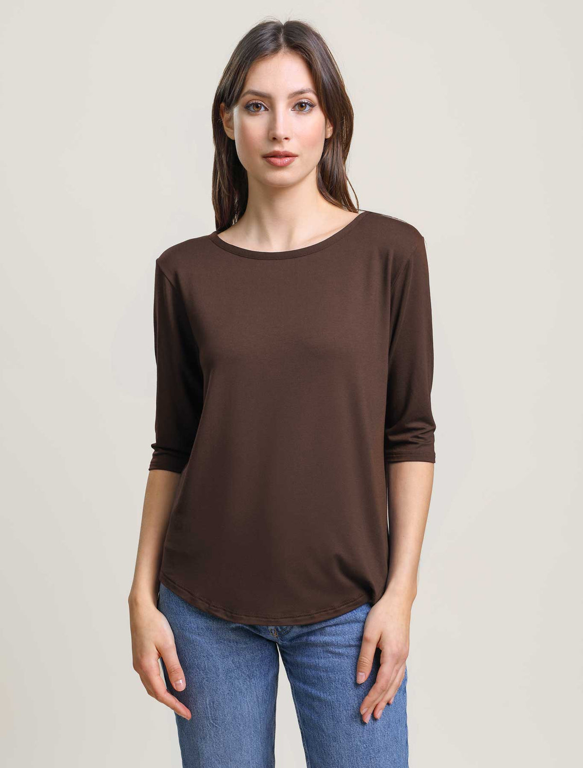 T-shirt Siria viscosa