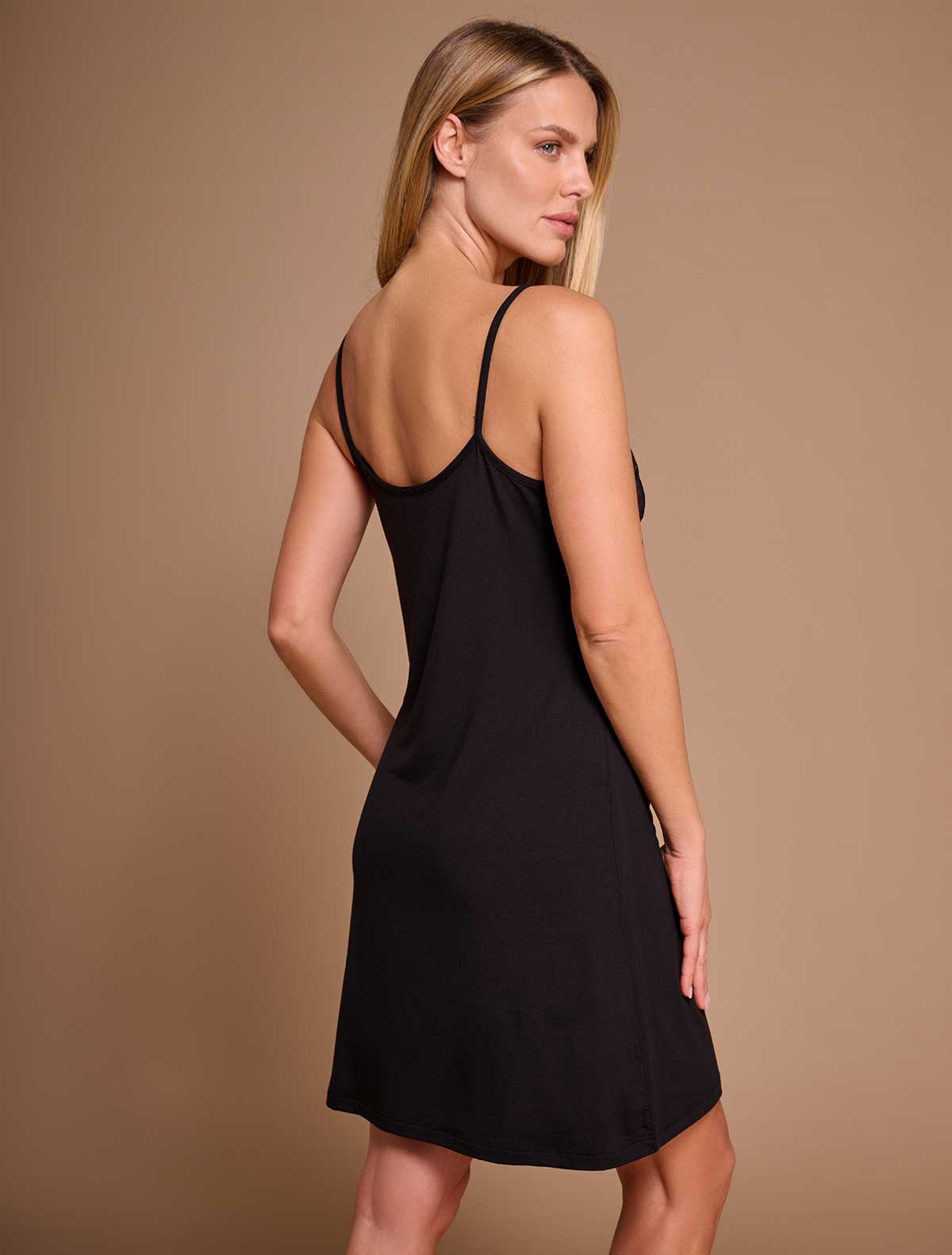 Sottoveste modal pizzo rose rosse * Sottoveste modal pizzo rose rosse