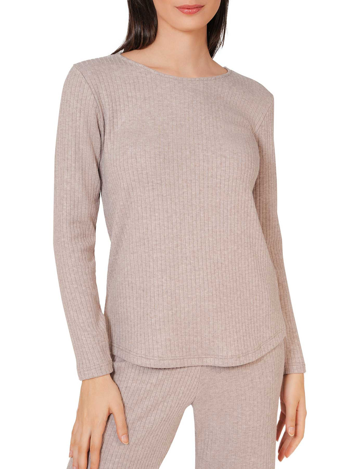 Maglia girocollo tricot costa