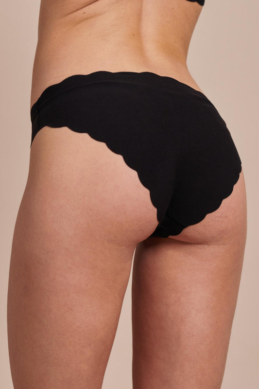 Slip medio onde cotone taglio vivo